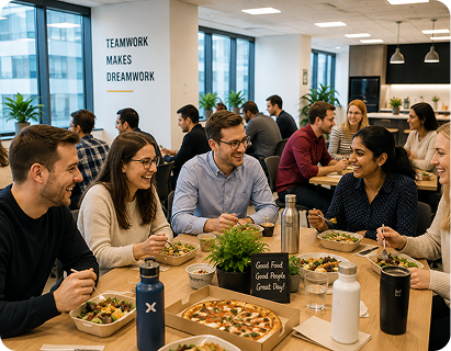 KloudData team celebration