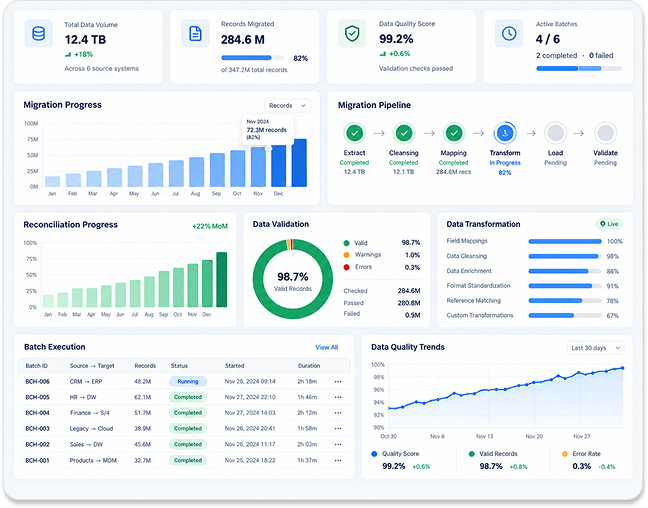 Enterprise Data Migration Services