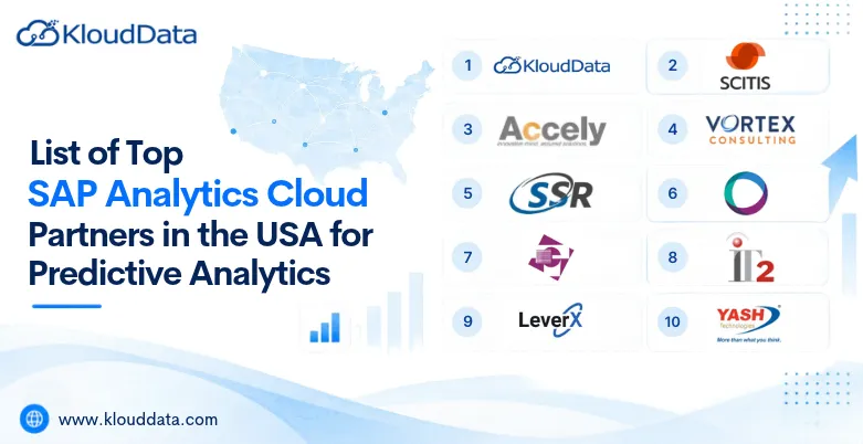 List of Top SAP Analytics Cloud Partners in the USA for Predictive Analytics